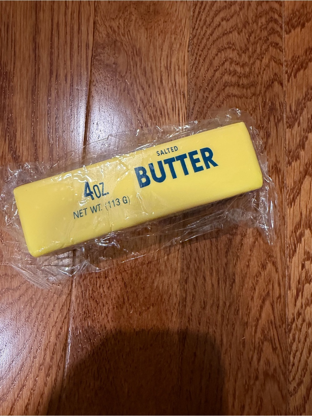 4 oz Salted Butter Stick Squishy NEW in packaging